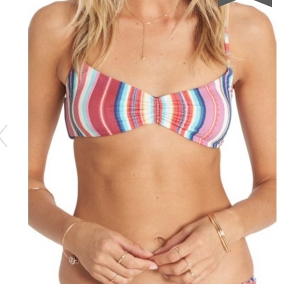 Billabong Other - Billabong Baja Babe Cross Back Bikini Top
